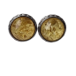 Boucles Ambre 10mm argent 925