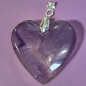 Pendentif Améthyste Cœur