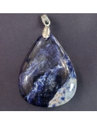 Pendentif Sodalite goutte