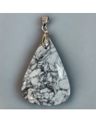 Pendentif Pinolite goutte