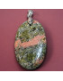 Pendentif Unakite ovale