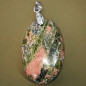 Pendentif Unakite ovale