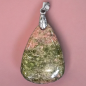 Pendentif Unakite goutte