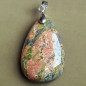Pendentif Unakite goutte