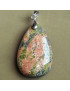 Pendentif Unakite goutte