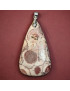 Pendentif Jaspe œil d'oiseau goutte
