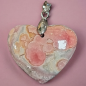 Pendentif Rhodochrosite Cœur