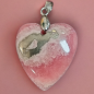 Pendentif Rhodochrosite Cœur