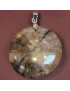 Pendentif Chiastolite rond