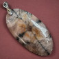Pendentif Chiastolite ovale