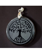 Pendentif Onyx Arbre de vie