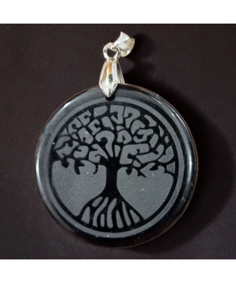 Pendentif Onyx Arbre de vie