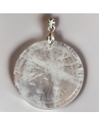 Pendentif Cristal de roche Arbre de vie