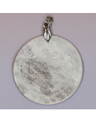 Pendentif Cristal de roche Metatron