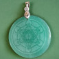 Pendentif Cristal de roche Metatron