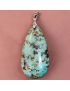 Pendentif Turquoise d'Afrique goutte