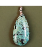Pendentif Turquoise d'Afrique goutte
