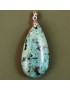 Pendentif Turquoise d'Afrique goutte