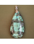 Pendentif Turquoise d'Afrique goutte