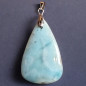 Pendentif Larimar goutte