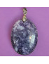 Pendentif Lépidolite ovale