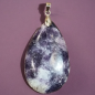 Pendentif Lépidolite Goutte