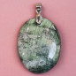 Pendentif Diopside ovale