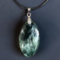 Pendentif Séraphinite ovale sur cordon