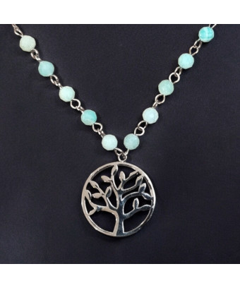 Pendentif Amazonite avec...