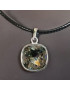 Pendentif Quartz fumé sur cordon