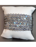 Bracelet Labradorite A+ Pierres Rondes