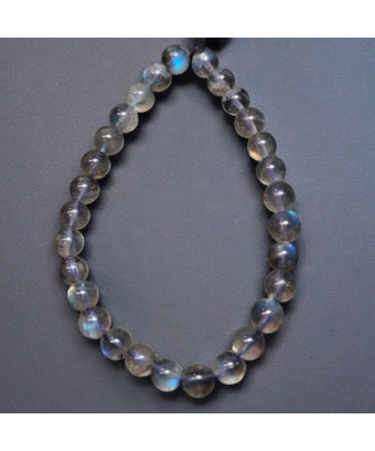 Bracelet Labradorite A+ Pierres rondes (s)