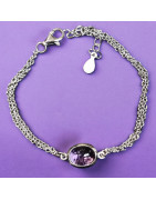 Bracelet Améthyste Argent 925