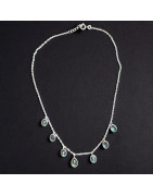 Collier Labradorite Argent 925