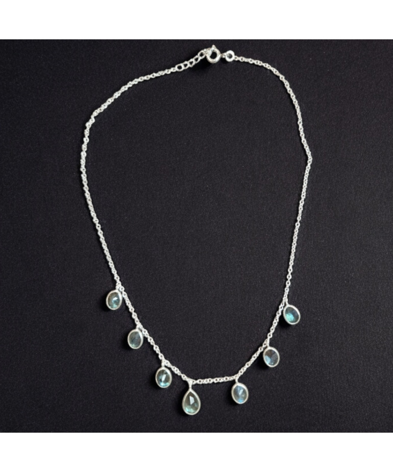 Collier Labradorite Argent 925