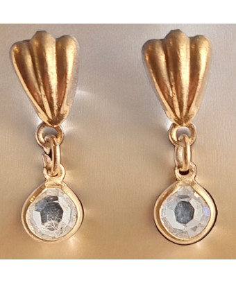 Boucles Cristal de roche...