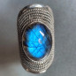 Bague Labradorite Argent 925 Taille 60
