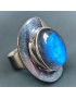 Bague Labradorite Argent 925 Taille 58