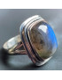 Bague Labradorite Argent 925 Taille 60