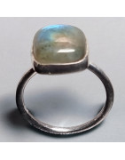 Bague Labradorite Argent 925 Taille 53