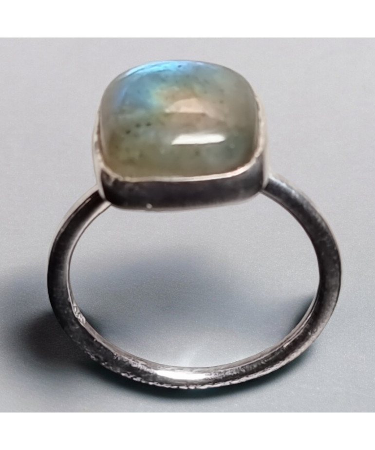Bague Labradorite Argent 925 Taille 53