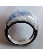 Bague Labradorite Argent 925 Taille 56