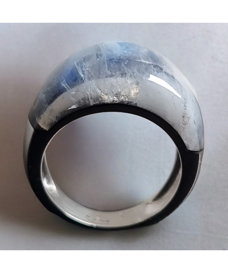 Bague Labradorite Argent 925 Taille 56