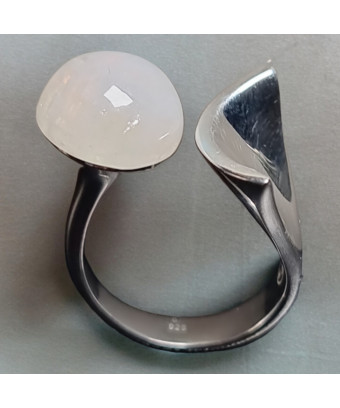 Bague Pierre de lune Argent 925 Taille 60