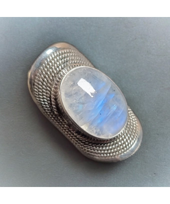 Bague Pierre de lune Argent 925 Taille 60