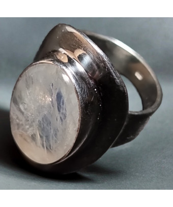 Bague Pierre de lune Argent 925 Taille 60
