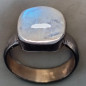 Bague Pierre de lune Argent 925 Taille 53