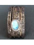 Bague Pierre de lune "Ethnique" Argent 925