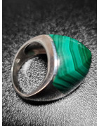 Bague Malachite Argent 925