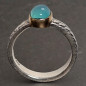 Bague Agate bleue Argent 925
